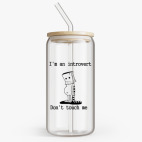 Банка с бамбуковой крышкой