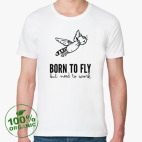 Мужская футболка органик