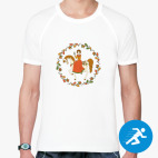 Мужская спортивная футболка