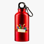 Металлическая бутылка 400 мл UV-DTF