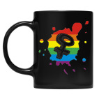 Кружка цветная UV-DTF