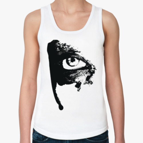 Женская майка с принтом Глаз