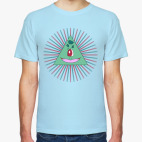 Классическая футболка Покемон-масон Бульбазавр