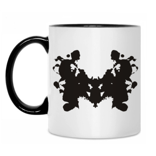 Кружка с принтом Тест Роршаха