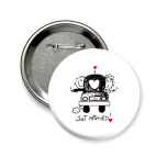 Значок 58 мм Just Married