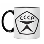 Кружка двухцветная