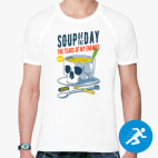 Мужская спортивная футболка