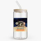 Банка с бамбуковой крышкой