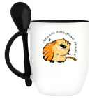 Кружка с ложкой