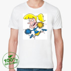 Мужская футболка органик