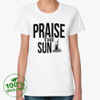 Женская футболка органик