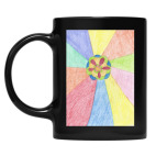 Кружка цветная UV-DTF