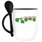 Кружка с ложкой