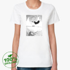 Женская футболка органик