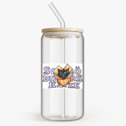 Банка с бамбуковой крышкой