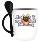 Кружка с ложкой