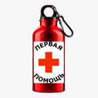 Металлическая бутылка 400 мл UV-DTF