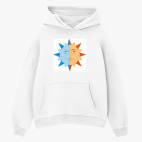 Толстовка худи оверсайз