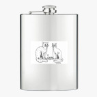 Фляжка стальная