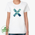 Женская футболка органик