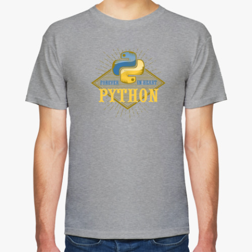 Футболка с принтом Python