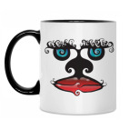 Кружка двухцветная