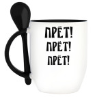 Кружка с ложкой