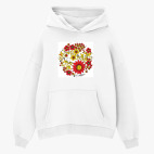 Толстовка худи оверсайз