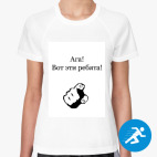 Женская спортивная футболка