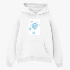 Толстовка худи оверсайз