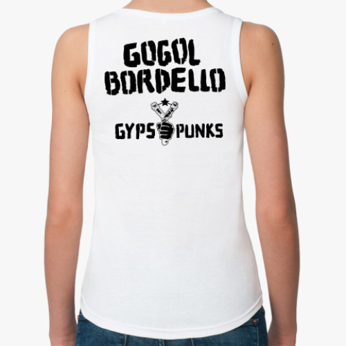 Женская майка с принтом  Gogol Bordello