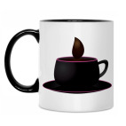 Кружка двухцветная