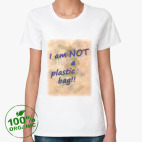 Женская футболка органик