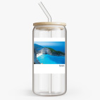 Банка с бамбуковой крышкой