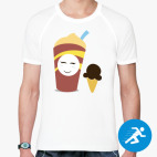 Мужская спортивная футболка