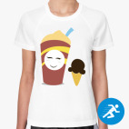 Женская спортивная футболка