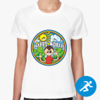 Женская спортивная футболка