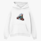 Толстовка худи оверсайз