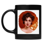 Кружка цветная UV-DTF