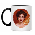 Кружка двухцветная