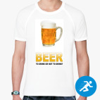 Мужская спортивная футболка