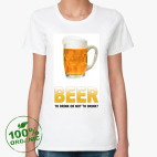 Женская футболка органик