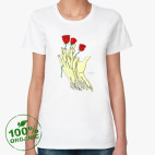 Женская футболка органик