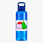 Прозрачная спортивная бутылка