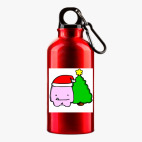 Металлическая бутылка 400 мл UV-DTF