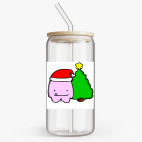 Банка с бамбуковой крышкой