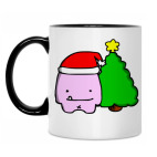 Кружка двухцветная