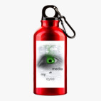 Металлическая бутылка 400 мл UV-DTF