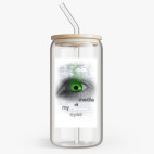 Банка с бамбуковой крышкой