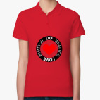 Женская рубашка поло